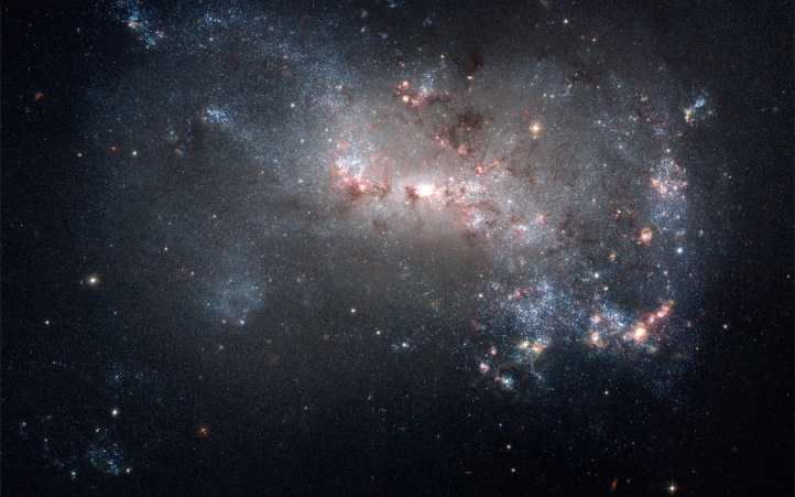 NGC 4449 fond écran wallpaper