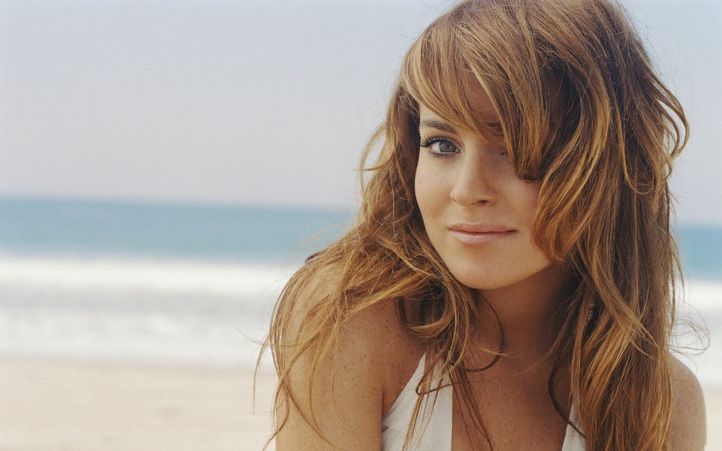 Lindsay Lohan fond écran wallpaper