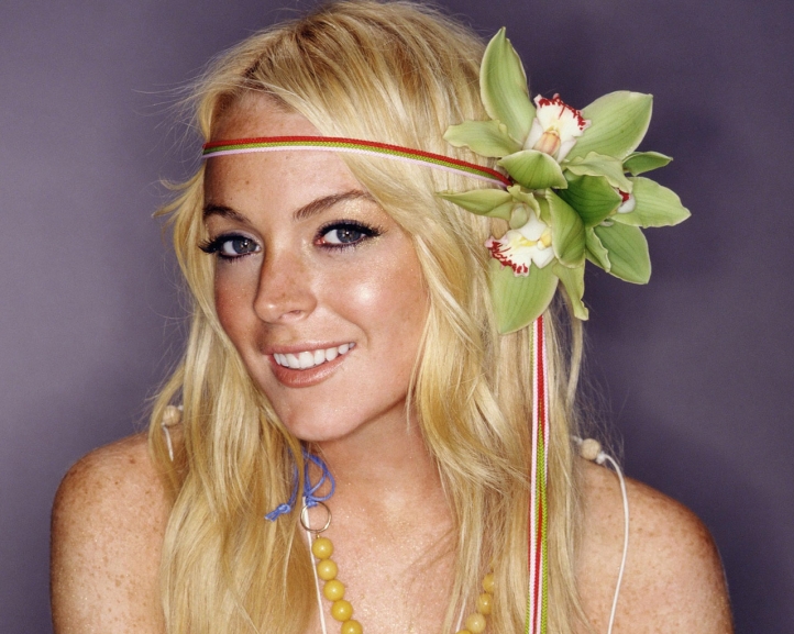 Lindsay Lohan fond écran wallpaper