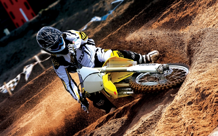 Motocross fond écran wallpaper